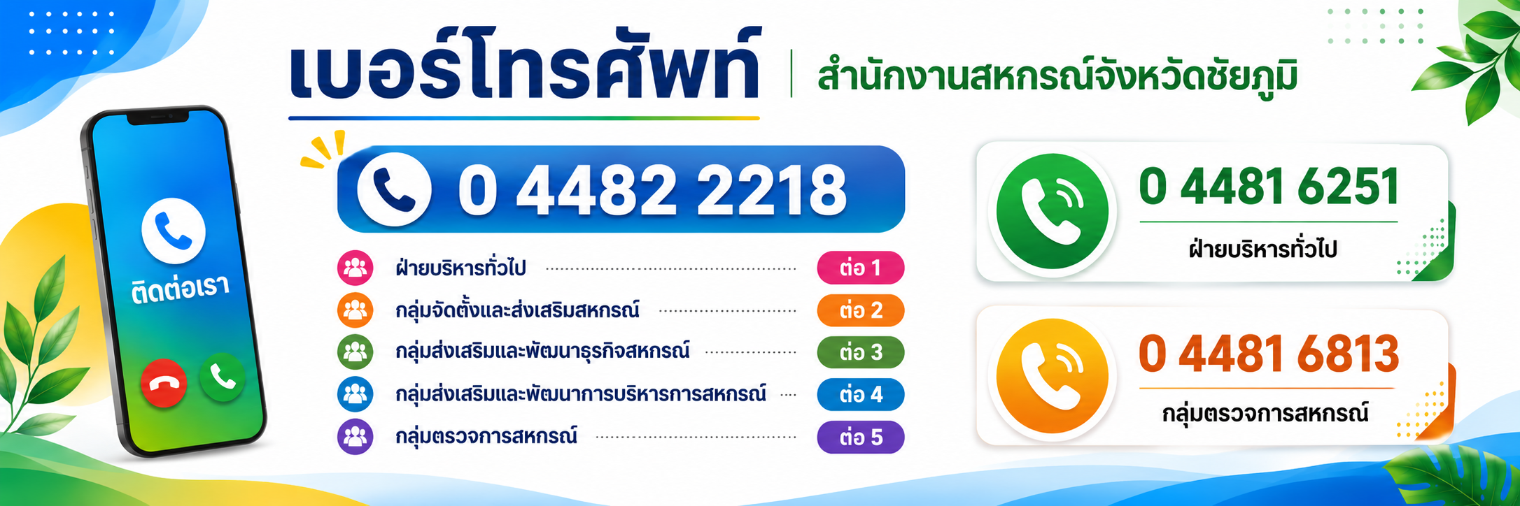 เบอร์โทรศัพท์