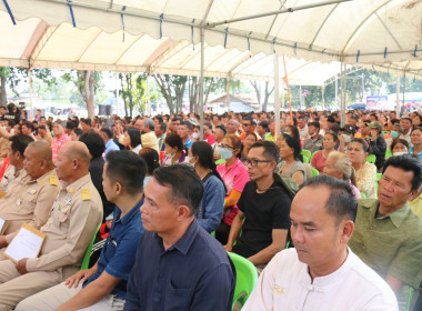 การลงพื้นที่ตรวจราชการของรัฐมนตรีว่าการกระทรวงเกษตรและสหกรณ์ (ร้อยเอกธรรมนัส พรหมเผ่า) ... พารามิเตอร์รูปภาพ 5