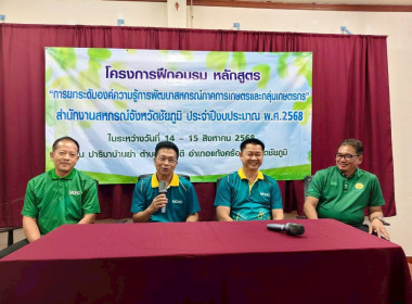 โครงการฝึกอบรม หลักสูตร ... พารามิเตอร์รูปภาพ 17
