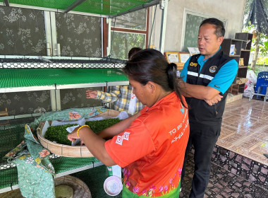 ติดตามผลการดำเนินงานโครงการส่งเสริมและพัฒนาสินค้าเกษตรอัตลักษณ์พื้นถิ่นในสถาบันเกษตรกร (หม่อนไหม) ปี 2568 ... พารามิเตอร์รูปภาพ 1