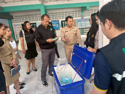 ลงพื้นที่ตรวจสอบผลิตภัณฑ์นมแปรรูปที่หน่วยจัดซื้อในพื้นที่อำเภอเมืองชัยภูมิ ... พารามิเตอร์รูปภาพ 1